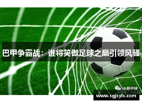 巴甲争霸战：谁将笑傲足球之巅引领风骚